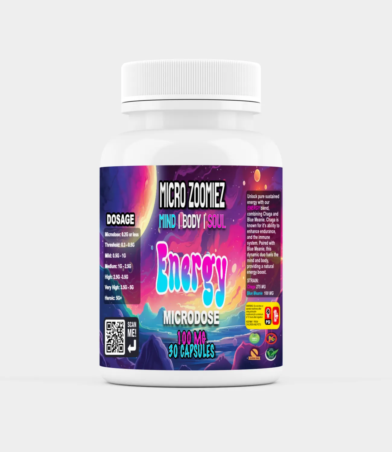 Energy Capsules (Blue Meanies / Chaga)
