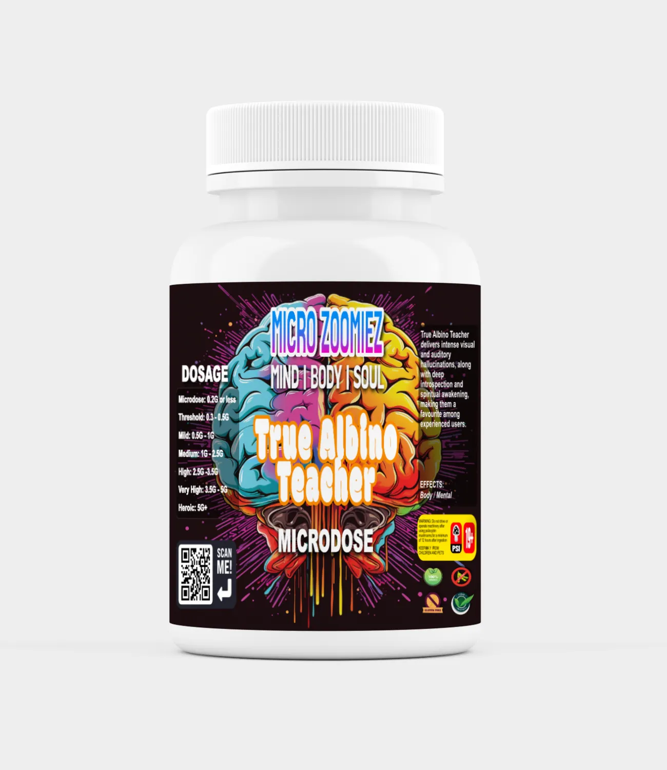 True Albino Teacher Capsules